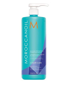 Moroccanoil - Color Care - Blonde Perfecting Purple Shampoo - 33.8 fl. oz / 1 L