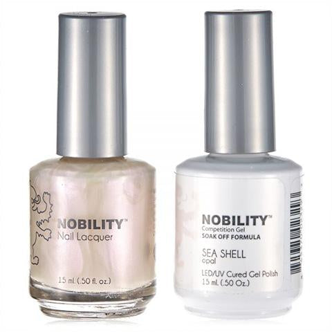 Nobility Duo Gel + Lacquer - NBCS011 Sea Shell