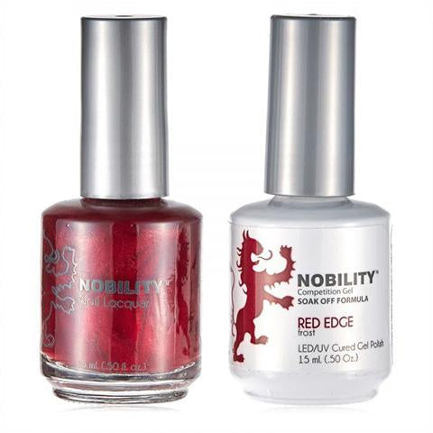 Nobility Duo Gel + Lacquer - NBCS014 Red Edge