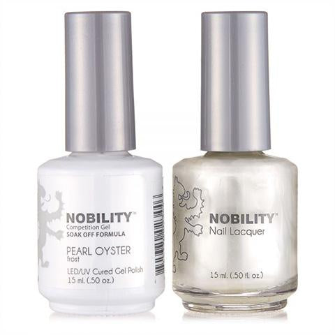 Nobility Duo Gel + Lacquer - NBCS026 Pearl Oyster