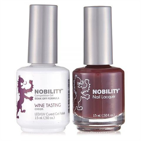 Nobility Duo Gel + Lacquer - NBCS034 Wine Tasting