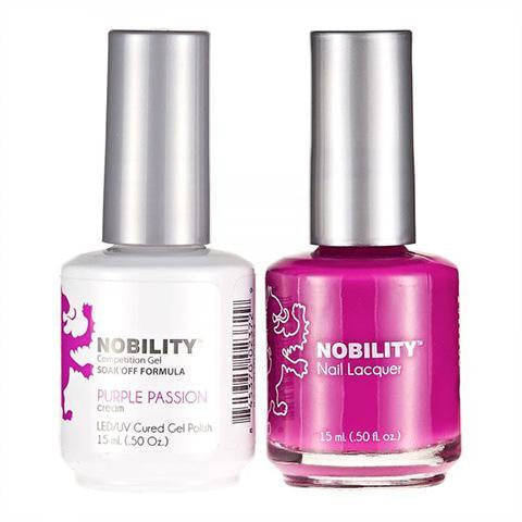 Nobility Duo Gel + Lacquer - NBCS054 Purple Passion