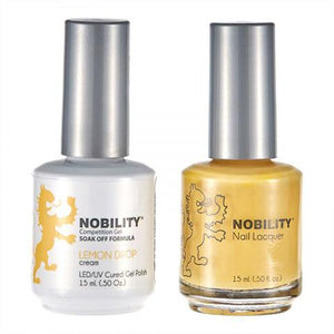 Nobility Duo Gel + Lacquer - NBCS076 Lemon Drop