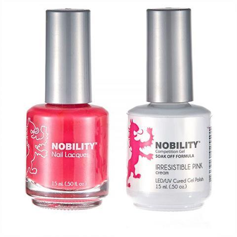 Nobility Duo Gel + Lacquer - NBCS100 Irresistible Pink