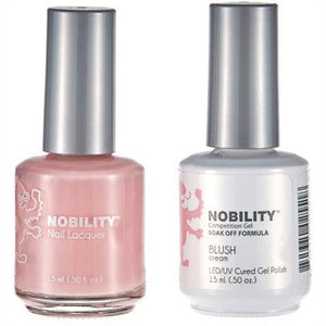 Nobility Duo Gel + Lacquer - NBCS101 Blush