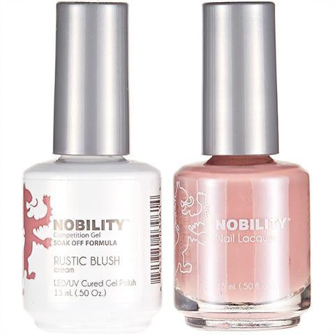 Nobility Duo Gel + Lacquer - NBCS143 Rustic Blush
