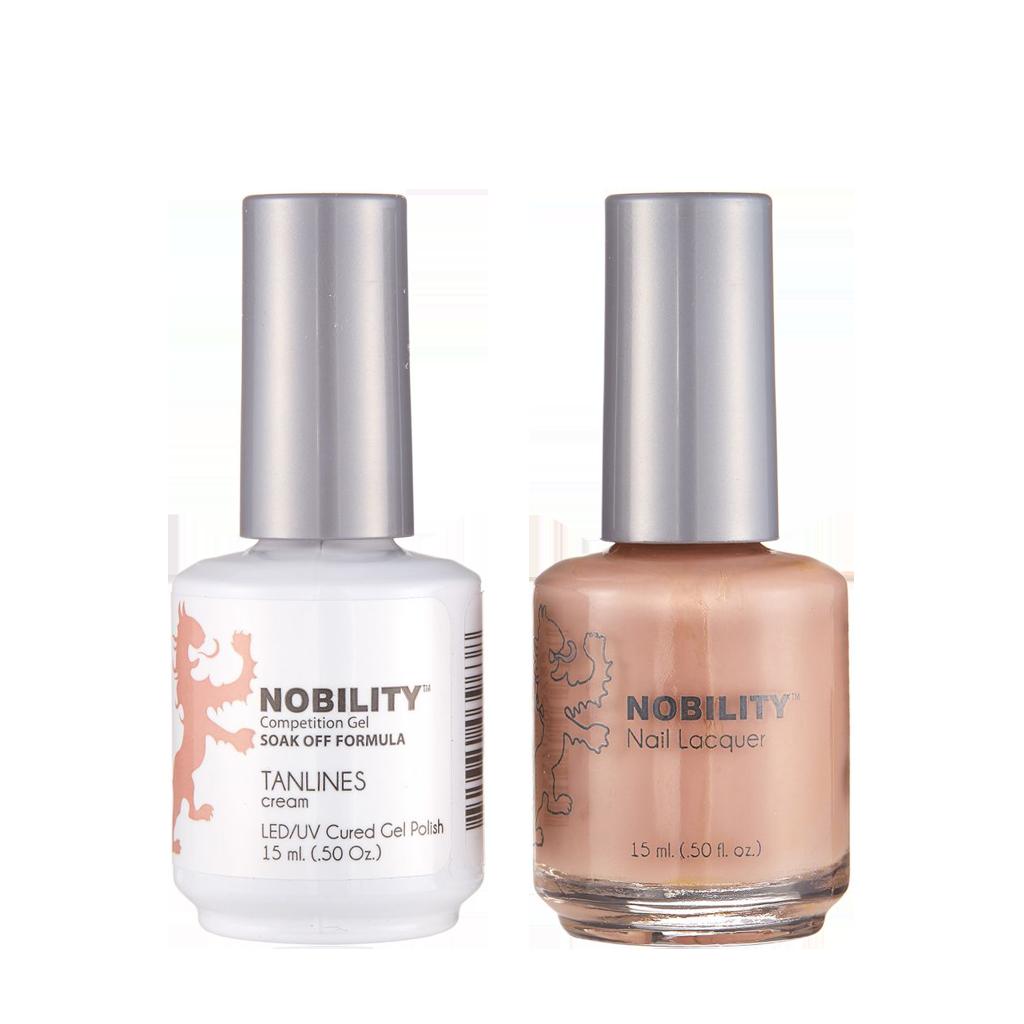 Nobility Duo Gel + Lacquer - NBCS145 Tanlines