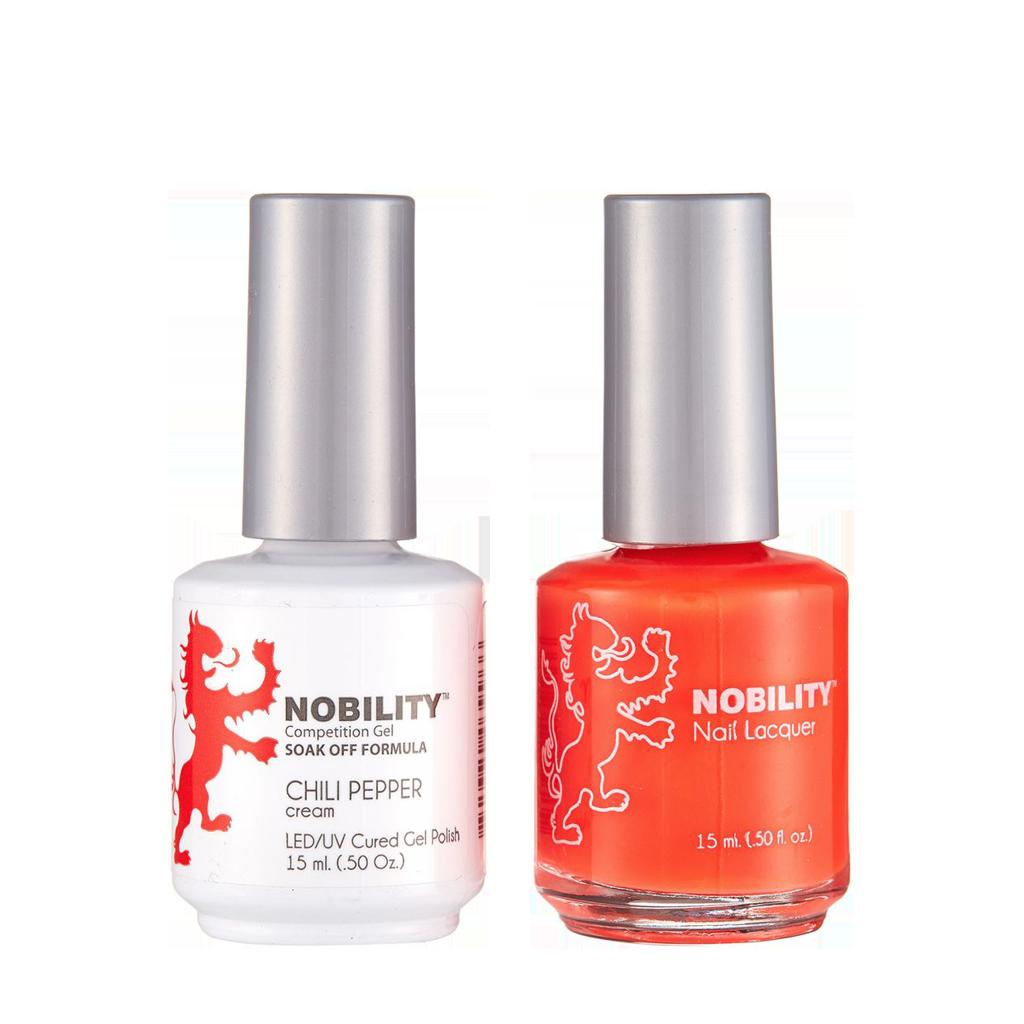 Nobility Duo Gel + Lacquer - NBCS178 Chili Pepper