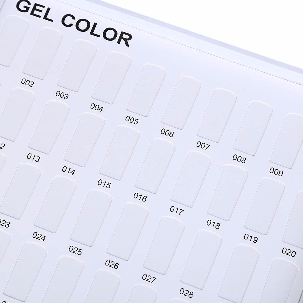 Gel Polish Book Color Chart Display - 308 rooms
