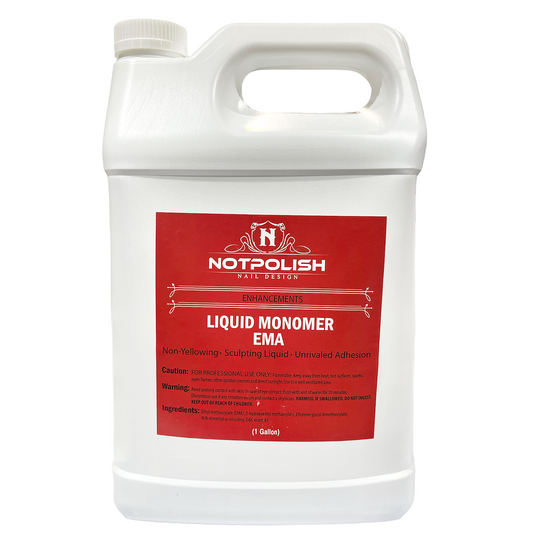 NOTPOLISH - EMA Liquid Monomer (LOW ODOR) - 128oz (1gal)