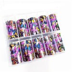 Nail Foil - Butterfly #01 (Box of 10 Sheets)