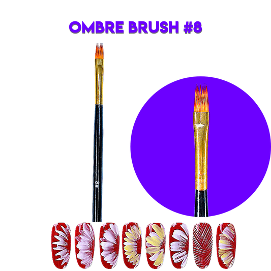 Nail Art Brush - Ombre Gel Brush (1pc)