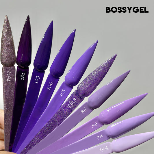 Bossy Gel Duo - Gel Polish + Nail Lacquer (15ml) # BS109