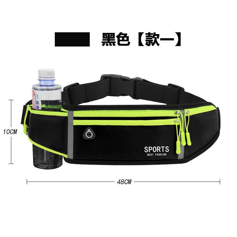 Buylor Sports Waist Pack Men Belt Pouch Women Running Belt Waist Bag Men Waterproof Fanny Pack Wallet Portable Phone Holder Gym