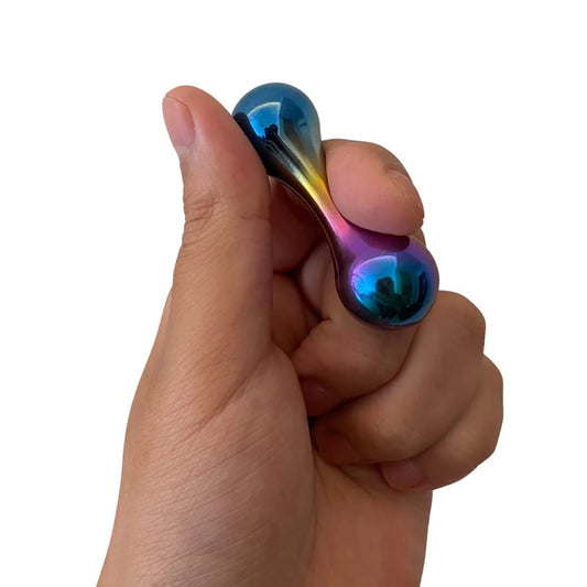 Free Shipping Begleri Knucklebone Titanium EDC Fidget Toy for Autism Stress Relief Office Workers Students Elderly Relieve Mood