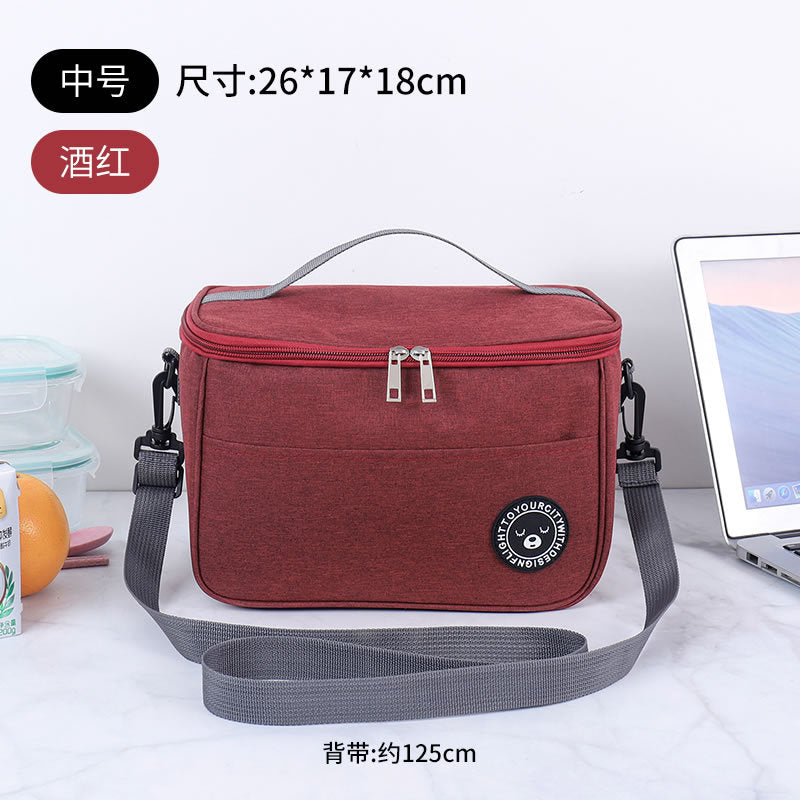 2022 Big Camping Thermal Cooler Bag WIth Shoulder Strap Waterproof Oxford Cloth Picnic Insulated Bag Sac Lunch Box Picnic Basket