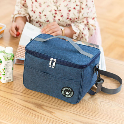 2022 Big Camping Thermal Cooler Bag WIth Shoulder Strap Waterproof Oxford Cloth Picnic Insulated Bag Sac Lunch Box Picnic Basket