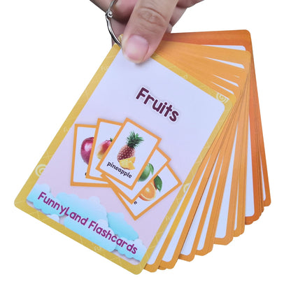 Children Baby English Learning Word Pocket Card Flashcard Montessori Educational Toys Words Table Game Gift for Kids Montessori