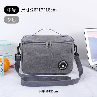 2022 Big Camping Thermal Cooler Bag WIth Shoulder Strap Waterproof Oxford Cloth Picnic Insulated Bag Sac Lunch Box Picnic Basket