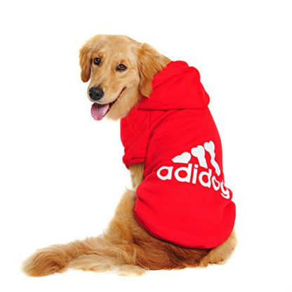 2021 Winter Pet Dog Clothes Dogs Hoodies Fleece Warm Sweatshirt Small Medium Large Dogs Jacket Clothing Pet Costume Dogs Clothes