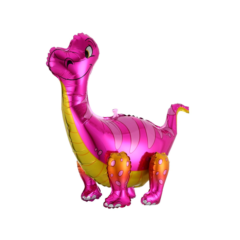 1pcs 3D Giant Assemble Dinosaur Foil Balloon Animal Balloons Childrens Dinosaur Birthday Party Decorations Balloon Kids Toys