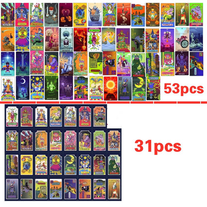 Tarot 22 Grand Akana + 9 Royal Gods 31 Anime JoJo's Bizarre Adventure Dio Kujo Jotaro Joseph Bruno JOJO Animation