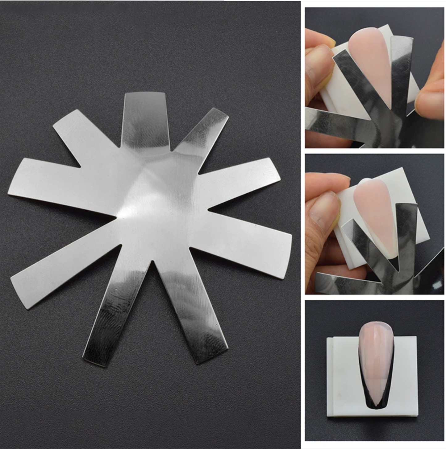 Stainless Steel - V-Shaped Acrylic Tip Cutter (1pc)