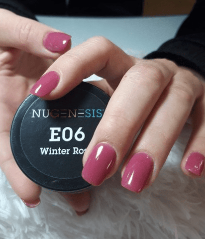 NUGENESIS Nail Dipping Color Powder 43g E 06 Winter Rose