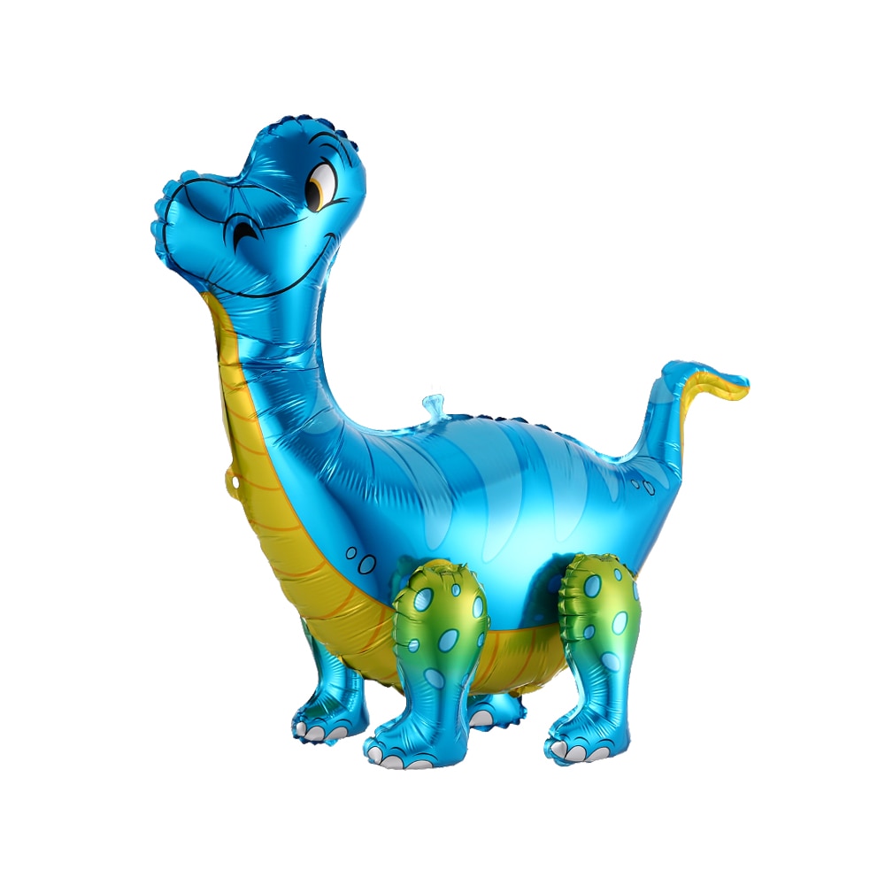 1pcs 3D Giant Assemble Dinosaur Foil Balloon Animal Balloons Childrens Dinosaur Birthday Party Decorations Balloon Kids Toys