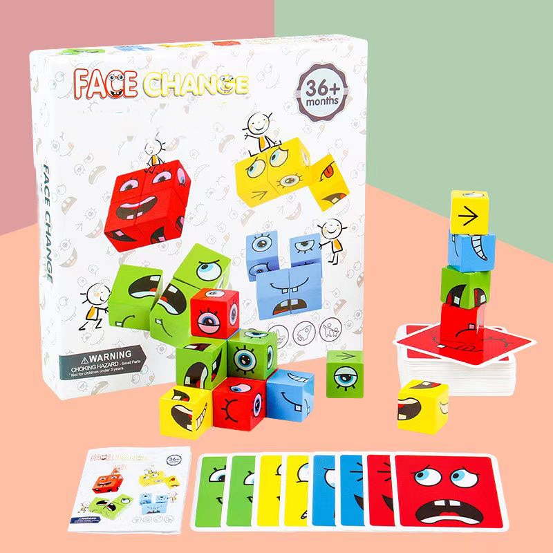 NEW Montessori Educational Wooden Materials Toys Early Learning Preschool Teaching Intelligence Match Puzzle Toy for Children