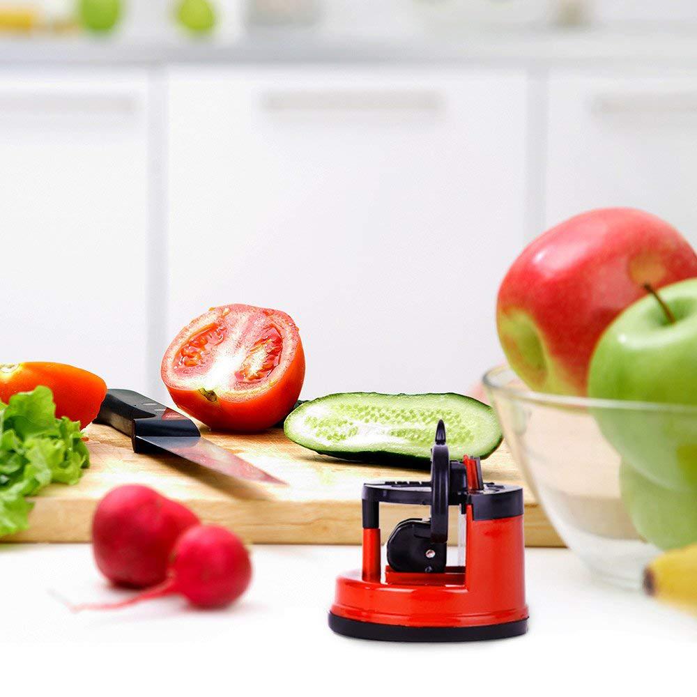 New kitchen domestic grindstone suction cup positioning grindstone mini manual tungsten steel grindston