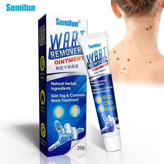 Sumifun 20g Warts Remover Ointment Wart Treatment Cream Skin Tag Remover Herbal Extract Corn Plaster Warts Ointment K10013