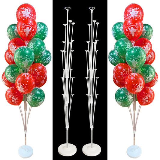 Column Balloon Stand for Baby Shower Birthday Wedding Party Decoration Xmas Baloon Arch Kit Pump Clip Ballons Accessories