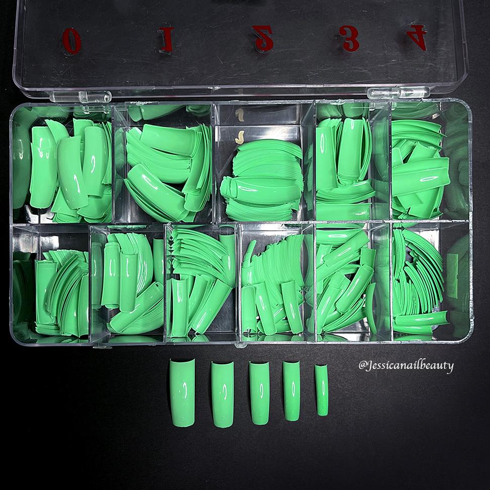 Nails 2k - OmMe Nail Tips (Box of 500pcs) #Green