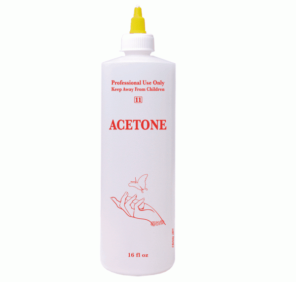 Empty Bottle - Acetone - 16oz