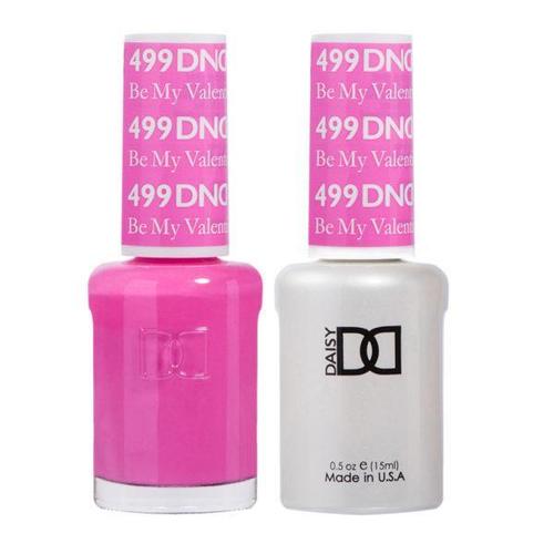 DND Duo Gel Matching Color - 499 Be My Valentine