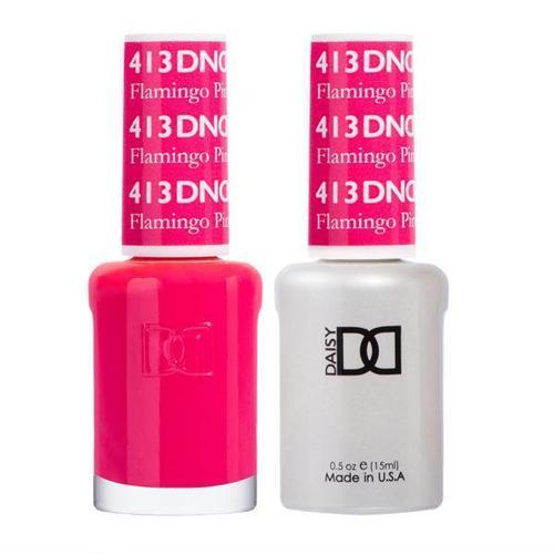DND Duo Gel Matching Color - 413 Flamingo Pink