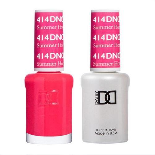 DND Duo Gel Matching Color - 414 Summer Hot Pink