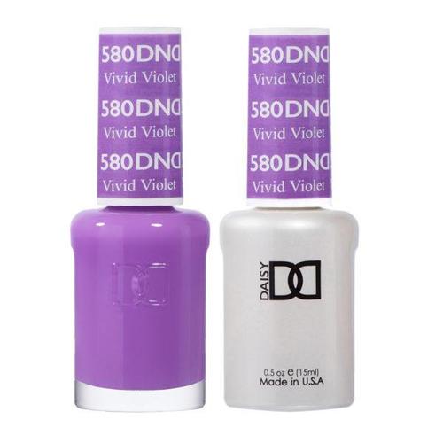 DND Duo Gel Matching Color - 580 Vivid Violet