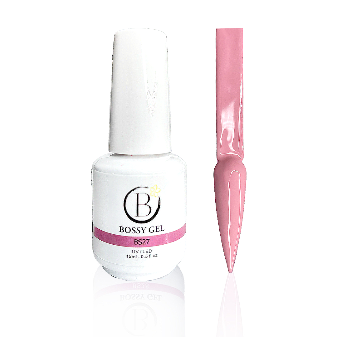 Bossy Gel Duo - Gel Polish + Nail Lacquer (15ml) # BS27