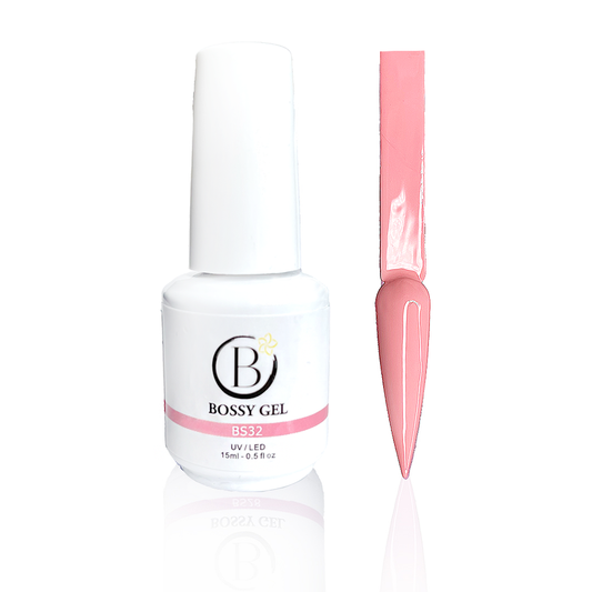 Bossy Gel Duo - Gel Polish + Nail Lacquer (15ml) # BS32