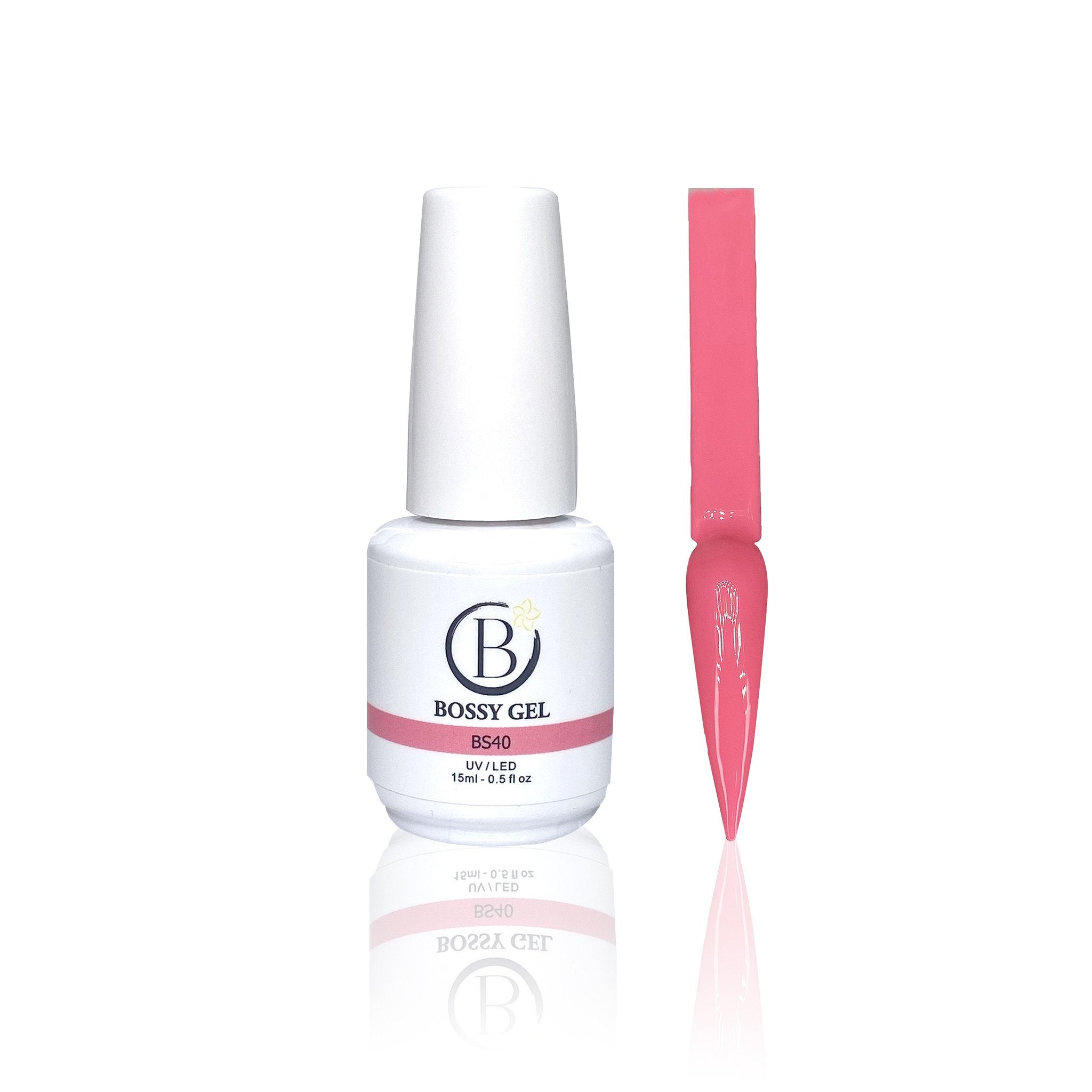 Bossy Gel Duo - Gel Polish + Nail Lacquer (15ml) # BS40