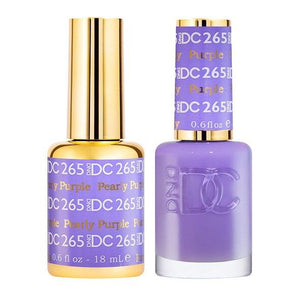 DND DC Duo Gel Matching Color - 265 PEARLY PURPLE
