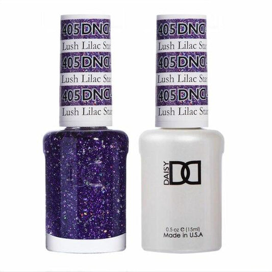 DND Duo Gel Matching Color - 405 Lush Lilac Star