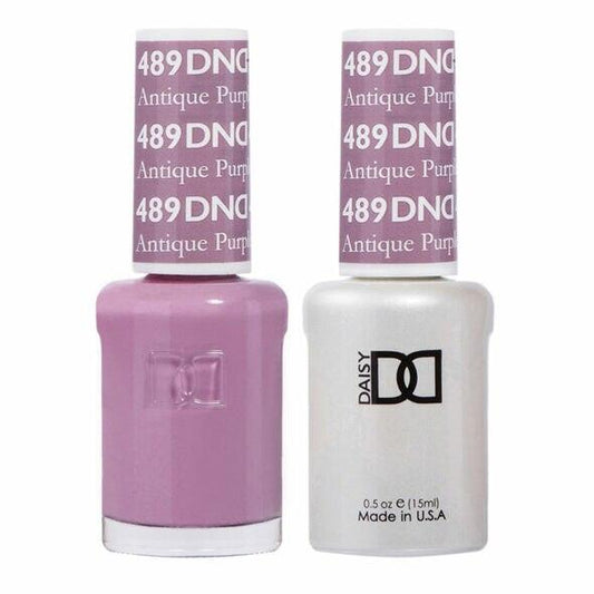 DND Duo Gel Matching Color - 489 Antique Purple