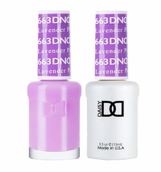DND Duo Gel Matching Color - 663 Lavender Pop