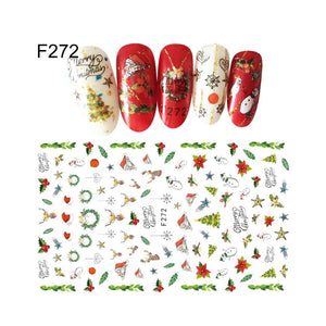 Nail Sticker - Christmas - F272