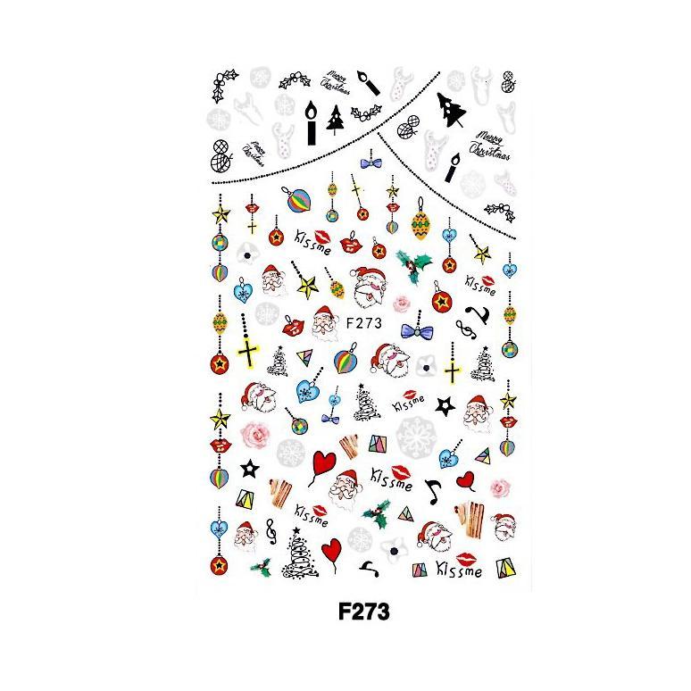 Nail Sticker - Christmas - F273