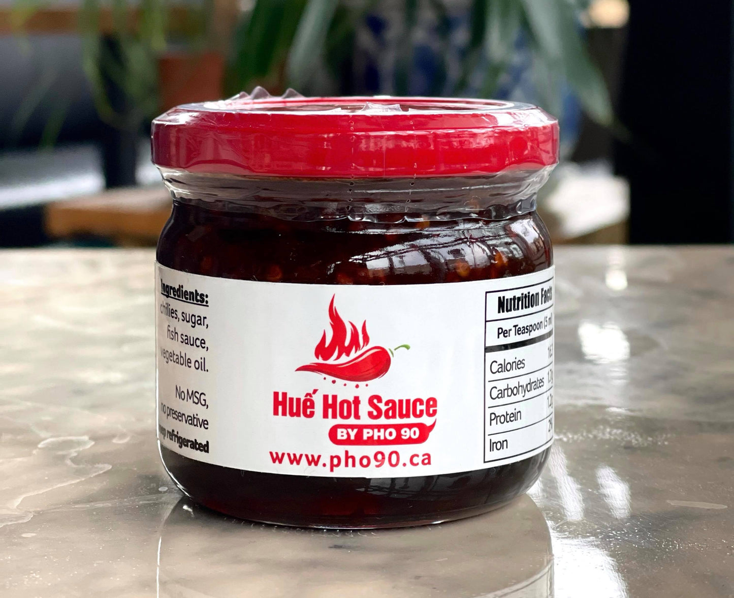 Traditional hot chilli sauce from Huế, central of Vietnam