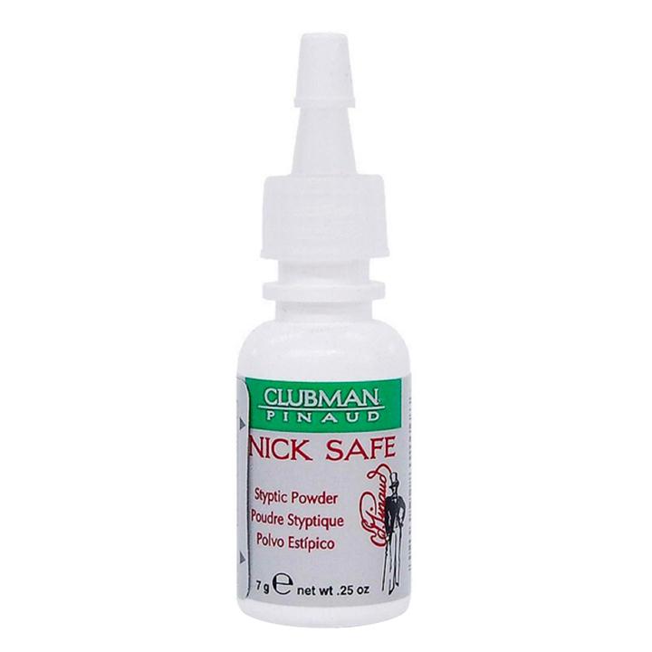 CLUBMAN Pinaud - Nick Safe Stypotic Powder (0.25oz)